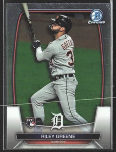 2023 Topps MLB Baseball Bowman Chrome No. 29 Riley Greene Rookie - Picture 1 of 2