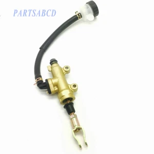 45MM Motorcycle Dirt PIT Bike ATV Rear Foot Brake Master Oil Cylinder Gold - Picture 1 of 4