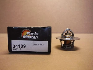 Parts Master Thermostat 34109 195 Degree - Foto 1 di 3
