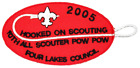 2005 Pow Wow Four Lakes Council Patch Wisconsin Boy Scouts BSA Fishing Hook