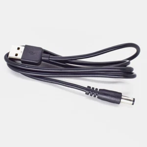 5pcs 1M/3.3FT USB 2.0 Male to 5.5x2.1mm Male 20AWG DC Power Charger Cable - Picture 1 of 8