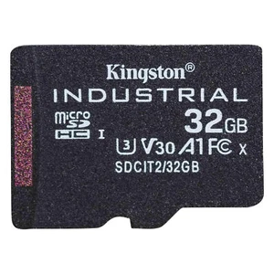 Kingston Industrial 32 GB microSDHC, Speicherkarte schwarz, UHS-I U3, Class 10,  - Zdjęcie 1 z 3