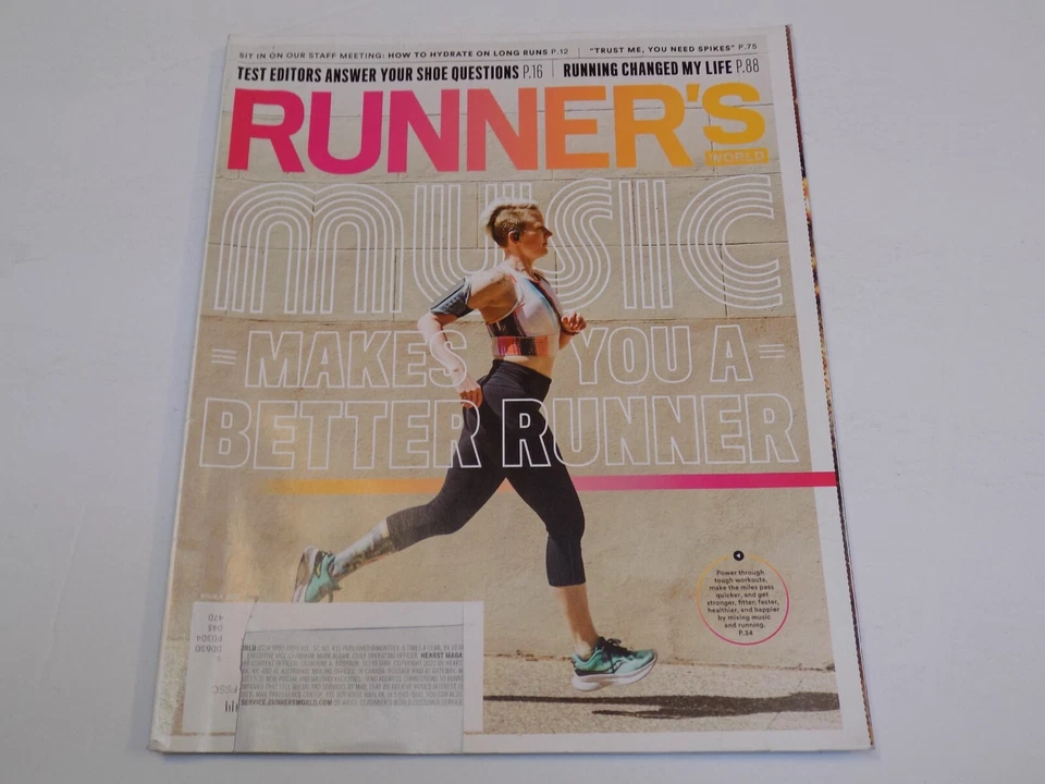 Runner's World Magazine 2022 Shoe Questions Spikes Hydrate Long Run Music Better - Image 1 of 1