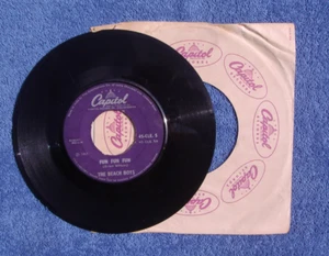 THE BEACH BOYS ~ FUN FUN FUN / LITTLE HONDA ~ 7" ~ INDIA IMPORT - Picture 1 of 2