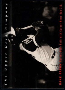 Hank Aaron 1994 Upper Deck All Time Heroes #5 Braves OW ID:19385