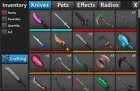 (Sale!) Roblox Assassin Knives (Dreams, Mythics, Exotics)