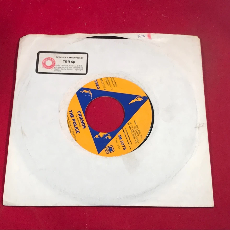 THE POLICE De Do Do Do, De Da Da Da 1980 USA 7" Vinyl Single 45 record Sting E - Image 1 of 1