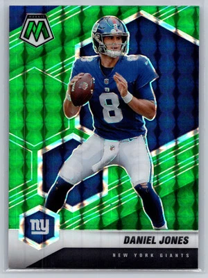 2021 Panini Mosaic #149 Daniel Jones Green Prizm - Image 1 of 2