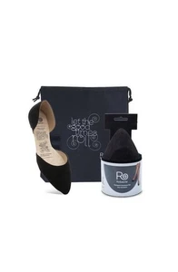 Rollasole Schuhe - schwarze flache Schuhe Größe Large 9,5-10,5 kompakte bequeme Schuhe neu - Bild 1 von 5