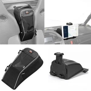 Tablet Device Holder + Center Seat Bag for CFMOTO ZForce 950 Sport Trail 2023-25 - Picture 1 of 23