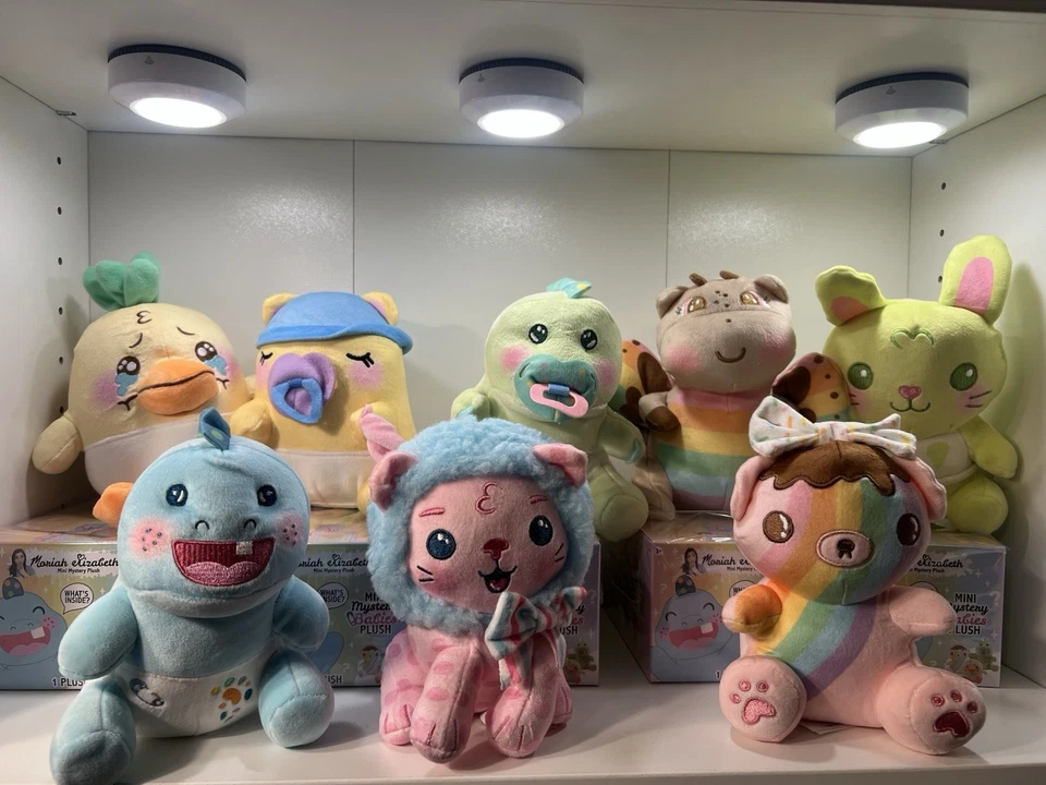 Juego completo de 8 peluches MARIAH ELIZABETH BABY. Foto 1 de 1