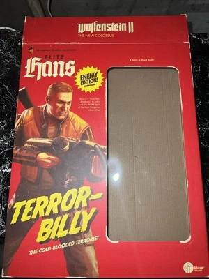 PS4 Wolfenstein 2 The New Colossus Collector's Edition Figure and Box (No game) - Image 1 of 4