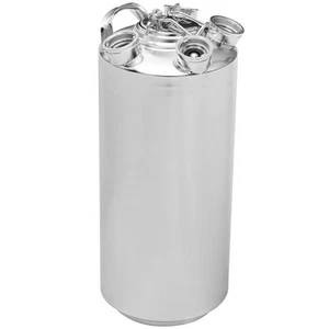 5 Gallon Cleaning Keg with 4 D Coupler for Beer Line Cleaner, Beer Line Clean... - Picture 1 of 7