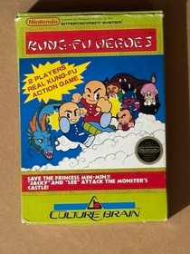Nintendo NES Kung Fu Heroes Complete CIB