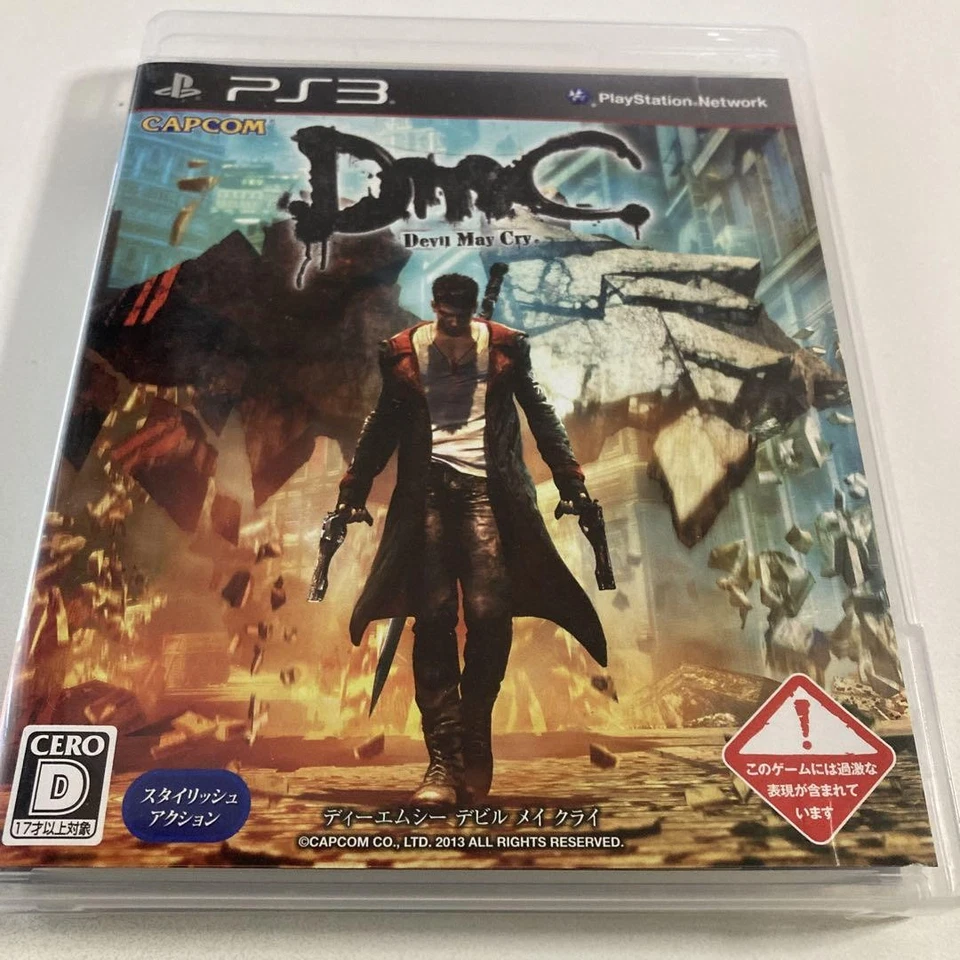 DmC Devil May Cry PS3 Japan Import Capcom Action Adventure Game - Image 1 of 4