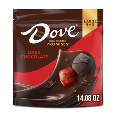 Caramelos de chocolate negro Dove Promess, bolsa grande de 14,08 OZ  Foto 1 de 4