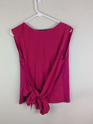 Blusa de fin de semana Maxmara para mujer grande rosa ligera sin mangas Foto 1 de 4