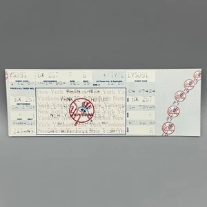 AUG 17, 1991 DON MATTINGLY “HAIRCUT” TICKET NEW YORK YANKEES FULL TICKET - Picture 1 of 2