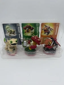 Skylanders Trap Team 3 Pack Game Figures Funny Bone Sure Shot Shroomboom Chopper - Picture 1 of 8