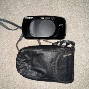 Minolta Riva Zoom 115EX Film Camera with Case - Picture 1 of 8
