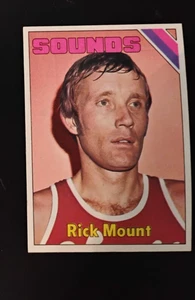Tarjeta Topps Rick Mount 1975-76 #261 casi como nueva - Imagen 1 de 2