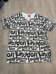 Japanisches Babydoll Tshirt Herren Large All Over Print - Bild 1 von 1