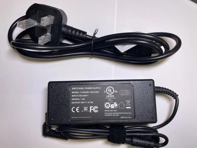 Replacement 19V 3.42A AC-DC Adaptor for SanDisk G-Drive 6TB SDPH91G-006T-D-0H - Image 1 of 4
