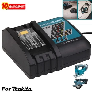 Cargador Original Para Makita BL1860 BL1830 DC18RC 14.4V 18V Li-Ion Batería Rápida - Imagen 1 de 10