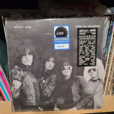 Motley Crue: From The Begining, Black Marble Walmart Exclusive Double LP New - Image 1 of 4