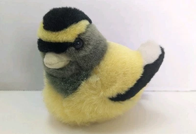 K & M International Audubon Bird Evening Grosbeak Plush 2005 NO SOUND HTF - Image 1 of 4