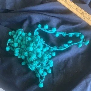 Süße grüne Kugel Fransen 3 Yards x 1" - Bild 1 von 1