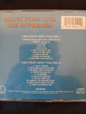 DIANA ROSS & SUPREMES Greatest Hits[20 Trax]CD LIKENEW Restored BRAND NEW CASE  Foto 1 de 2