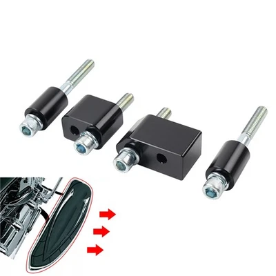 1 1/4" Driver Floorboard Extenders Spacer Kit für Harley Road Street Glide FLTR - Bild 1 von 4