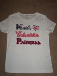 NEW, GYMBOREE MOST VALUABLE PRINCESS SHIRT, SIZE 8 - Picture 1 of 1
