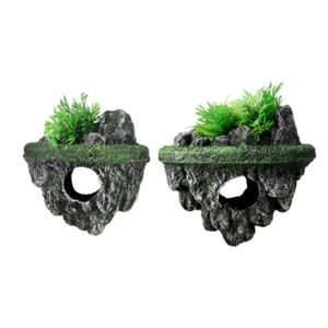 Landscape Hideouts Cave Floating Stone Decorations for Aquariums Terrarium - Picture 1 of 10