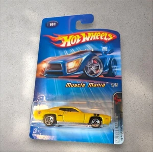Vintage 2004 Hotwheels 🔥 Muscle Mania 1/5 1971 Plymouth GTX Yellow #101 NoC - Bild 1 von 3
