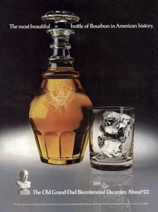 1975 Old Grand Dad: Beautiful Bottle Bourbon American Vintage Print Ad - Picture 1 of 1