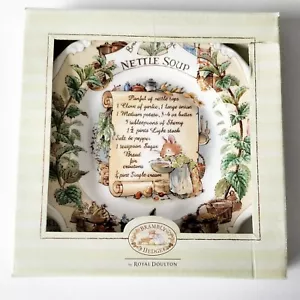 Brambly Hedge Recipe Plate Nettle Soup - 1st Quality - Picture 1 of 6