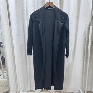 Boohoo Polyester Twill Trench Coat - Picture 1 of 5