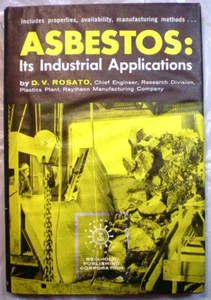 ASBESTOS Its Industrial Applications Insulation Plactics Tiles Gaskets Textiles - Picture 1 of 12