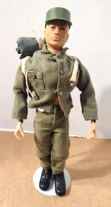 Figura vintage de 12" soldado de acción GI Joe con mochila/inalámbrica con auriculares - Imagen 1 de 9