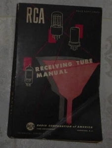 Tubo de recepción RCA manual vintage 1950 no RC 16 - Imagen 1 de 10