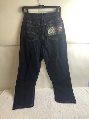 Jeans vintage Tommy Hilfiger para hombre denim azul talla 8 bandera rojo blanco azul Foto 1 de 4