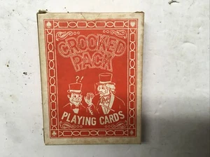 Vintage Unused Crooked Pack Deck Playing Cards Hong Kong NEW - Picture 1 of 6