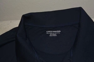 4XL Blau 3 Knöpfe Kragen Polo Amazon Essentials Hergestellt in Madagaskar - Bild 1 von 2