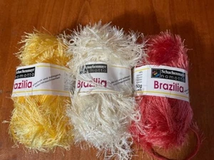 Schachenmayr Nomotta yarn BRAZILIA eyelash faux fur 100% Polyester  - Picture 1 of 11