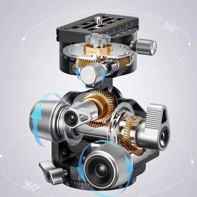 2024 Leofoto G4PRO Geared Panorama Head with Plate US - Image 1 of 4