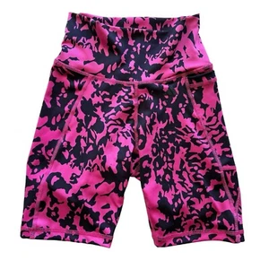 adidas Optime Stash Pocket Pink/Black Training Bike Shorts Women's Sz XS - Picture 1 of 12