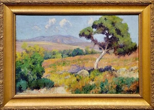 Maurice Braun - Paisaje al aire libre de California de la década de 1920 - Pintura al óleo - Imagen 1 de 9