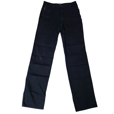 Jeans Armani Simin T S.P.A. para hombre Logotipo de metal talla 27 negro gris oscuro ajuste cómodo Foto 1 de 4